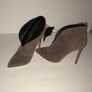 Taupe booties